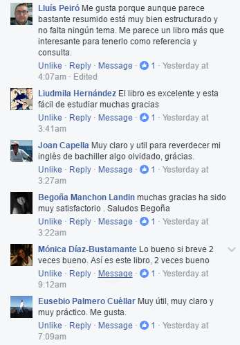 comentarios en Facebook